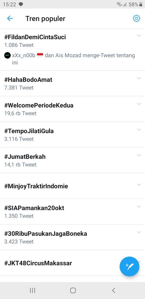 Tagar #FildanDemiCintaSuci Yg sdh nampak mohon diperbanyak share ya 👇👇