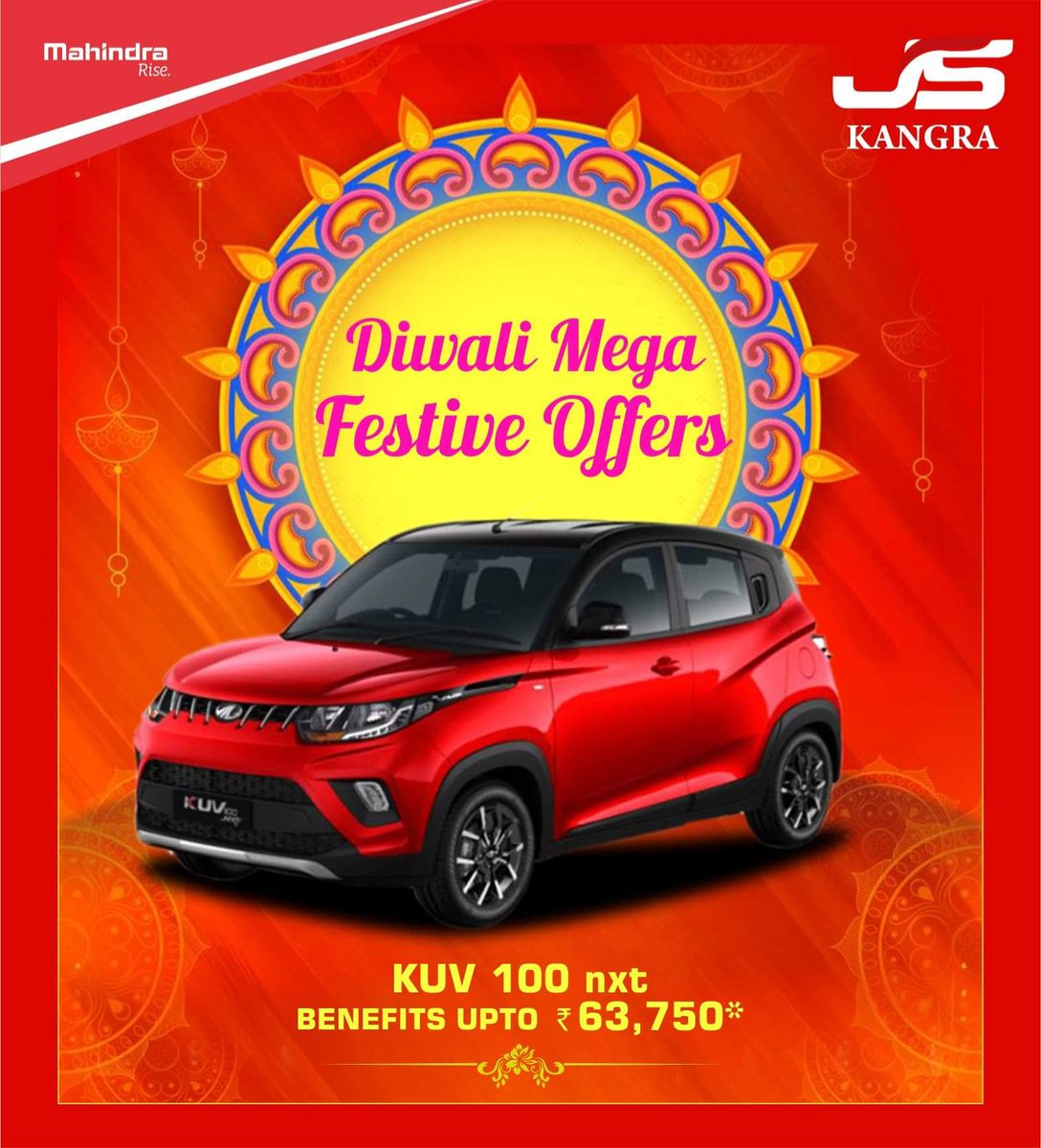 grover_js's tweet photo. Add festivity to Diwali by reaping benefit of fabulous offers on #Alturas G4 at JS Grover Automotives
For Further Details Contact 6230701710, 6230701708

#Diwali #Festivals #JSAuto #JSAutomotives #Mahindra #TUV300 #Scorpio #Thar #Kangra #XUV500 https://t.co/637fLDgGfk