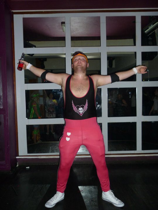 dj_chop's tweet photo. Cosplaying 
day 
one-ish
#flashabackfriday circa 2009 https://t.co/LrKZUtGRQU