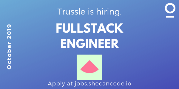 SheCanCodeHQ's tweet photo. 🔊 @Trussle are your free online mortgage broker, helping you wherever you are on the ladder.They are on the look out for a #fullstack #engineer - find out more: https://t.co/5UPUVUImTu #techjobs #fintech #javascript #react #nodejs #womenintech #shecancode #techcareeers https://t.co/40r5O2X84R