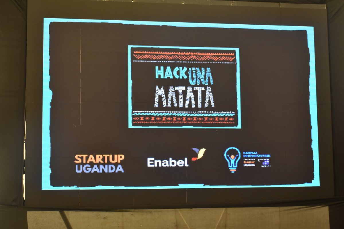 EnabelinUganda's tweet photo. It is business unusual at #KampalaInnovativeWeek. We are finding new ways of driving learning institutions into the digital age. Our #Hackathon dubbed #HackUnaMatata is using young creative minds to find innovative ideas on using technology to transform learning institutions. https://t.co/uRSIs5dBj1