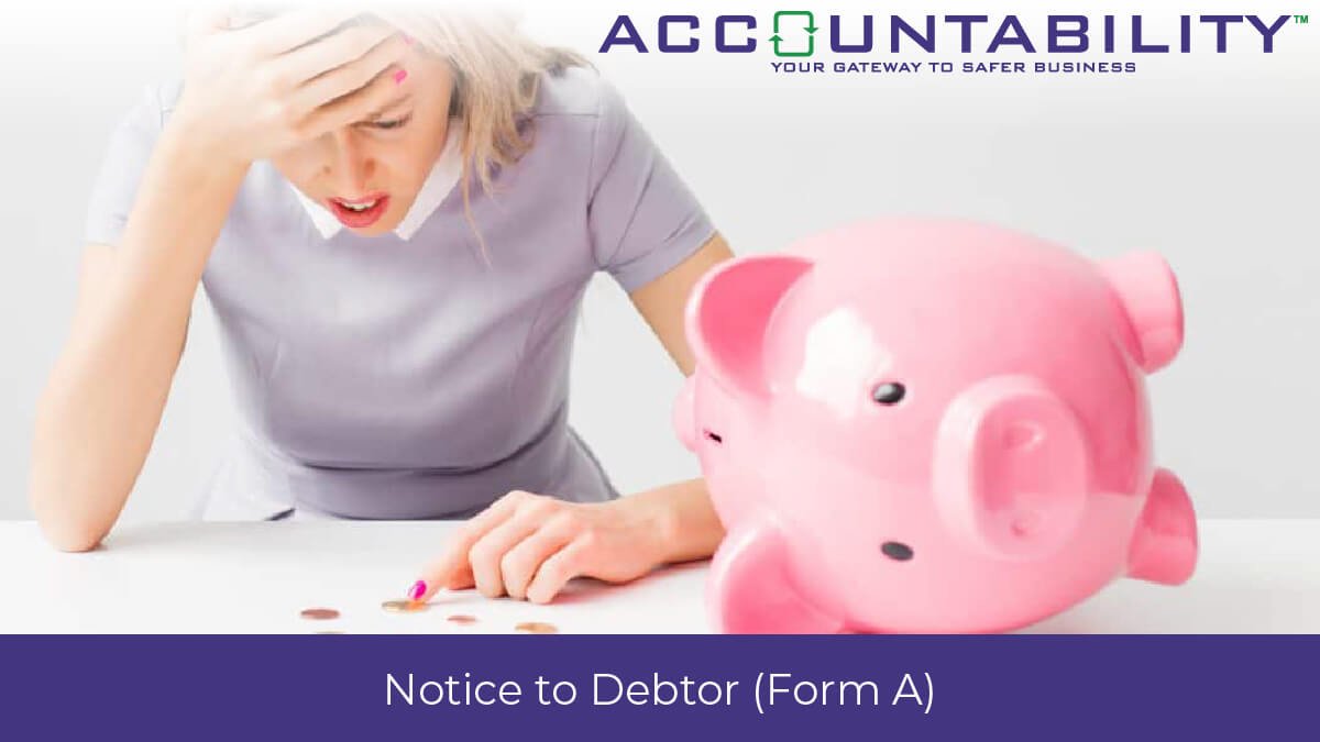 AccyGroup's tweet photo. Take the first step to recover unpaid debts.
Accountability Solutions (Pty) Ltd’s Notice To Debtor (Form A) informs your defaulting debtor that our Member intends to list them on the Credit Bureaus’ databases as a default payer.
https://t.co/WUudHWB5Mu https://t.co/NuyiKKlw8G
