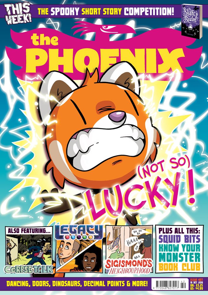 phoenixcomicuk's tweet image. 🎉 It's finally Phoenix Friday!  🎉

Issue 407 contains the the following:
👉 Bunny vs Monkey
👉 Corpse Talk
👉 Gorebrah
👉 Legacy
👉 Squid Bits

AND so much more!! 🙌 #thephoenixcomic #bunnyvsmonkey #CorpseTalk #Gorebrah #squidbits