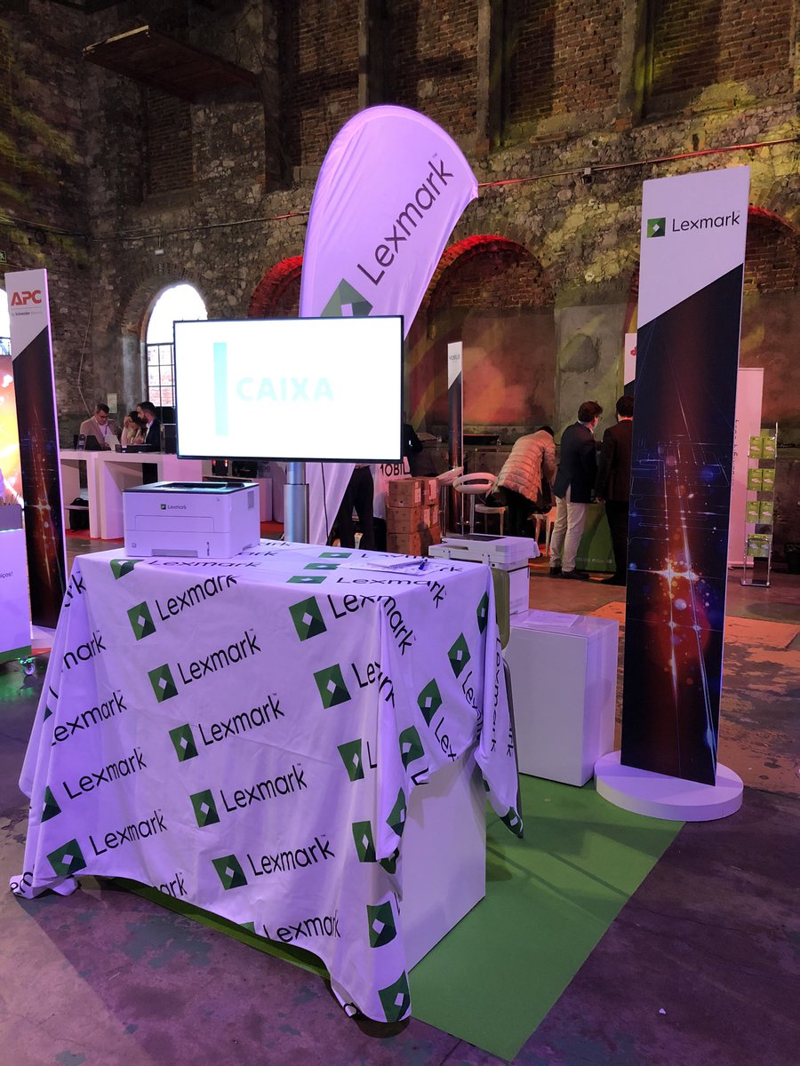 LexmarkSpain's tweet photo. Hoy nos hemos venido a @LexmarkPortugal para mostrar nuestras nuevos equipos de la serie 2 y 3. Impresoras compactas, sencillas, seguras y asequibles. #LexmarkGoLine @jpdi_pt https://t.co/vk2FeaKyC8