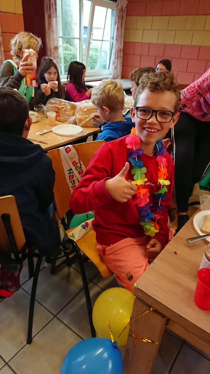 Hiep hiep hoeraaaaaa 🎉! Gijs is vandaag 11 jaar geworden!