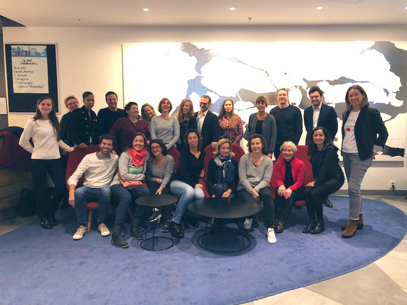 nellysimo's tweet image. End of a fabulous #LearningExpedition experience with @orange in Stockholm with a wonderful work group. Together we learnt a lot about Corporate Social Responsibility in Sweden, next to our special guest @BeaMandine 🤓
Thank you so much @CGKaberry and @sophieboumendil for this 🙌🏼