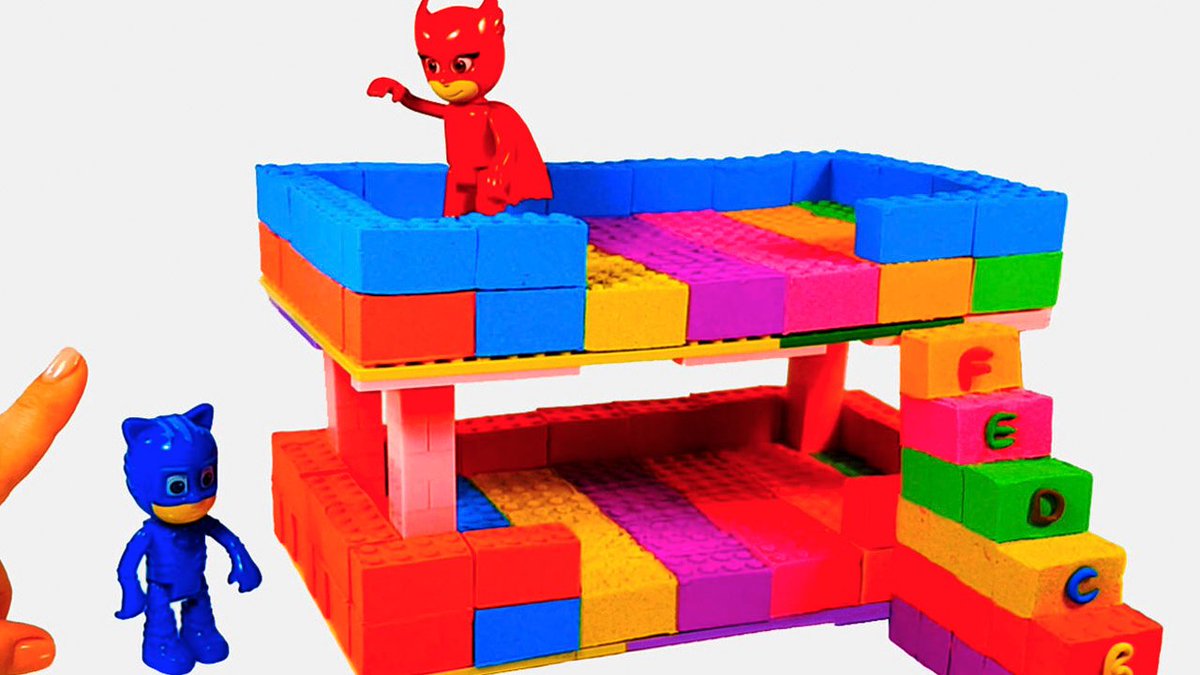 DIY Как сделать Кровать из Кинетического песка PJ Masks Toys | Учим цвета, Color Song Nursery Rhymes
youtube.com/watch?v=DNa5zg…