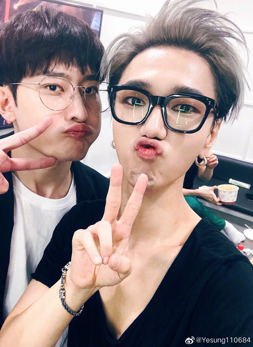 WithZhouMi's tweet photo. 20191018 슈퍼주니어 예성 웨이보 업데이트 조미 @zhoumi_419 https://t.co/rn7Gd5Kpp4