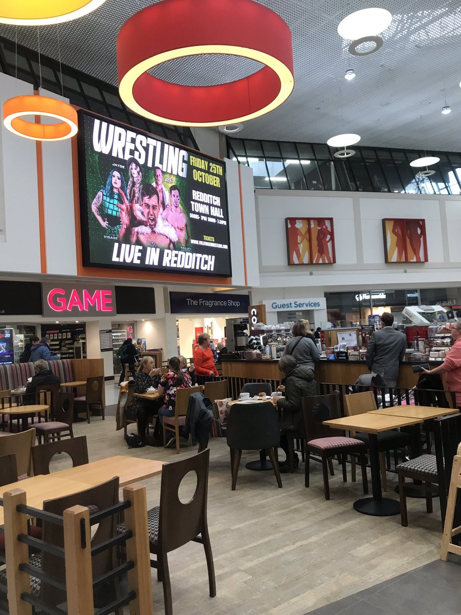 Full Force Wrestling (@ffw_wrestling) on Twitter photo Look out for our big advertisement in Redditch Town Centre today and tomorrow!
Tickets are available via our website- fullforcewrestling.com be quick to avoid disappointment! <a href="/visagewrestler/">Haus of 'Visage'.</a> <a href="/DamienBlack66/">Damien Black</a> @chantaljordan37 Look out for our big advertisement in Redditch Town Centre today and tomorrow!
Tickets are available via our website- fullforcewrestling.com be quick to avoid disappointment! <a href="/visagewrestler/">Haus of 'Visage'.</a> <a href="/DamienBlack66/">Damien Black</a> @chantaljordan37