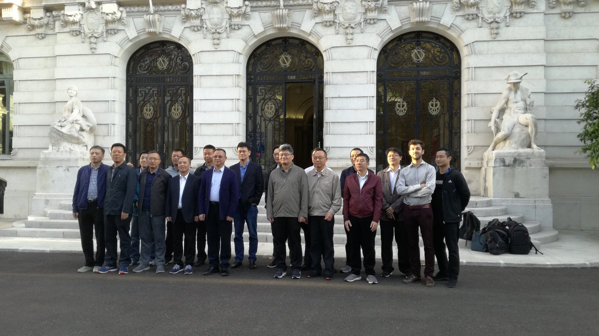 XavierNRJ's tweet photo. 🇨🇳🇫🇷 Accueil ce matin à la @CCIcotedazur d'une délégation de CSG (China Southern Power Grid) venue avec @EDFofficiel International et @enedis_coteazur : accompagnements #CCI06, #FiliereEnergie06, travaux du #ClubSmartGrids, référentiel #SmartGridsReady et @Flexgrid2 au programme https://t.co/VURalr8Dfs