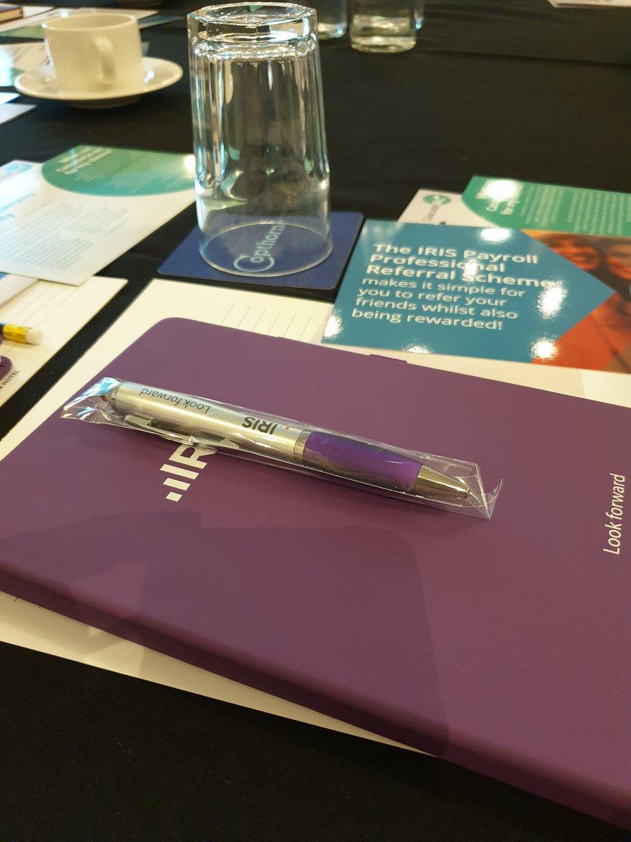 IRIS Payroll Professional Roadshow for this morning. <a href="/RevellWard/">Revell Ward</a>