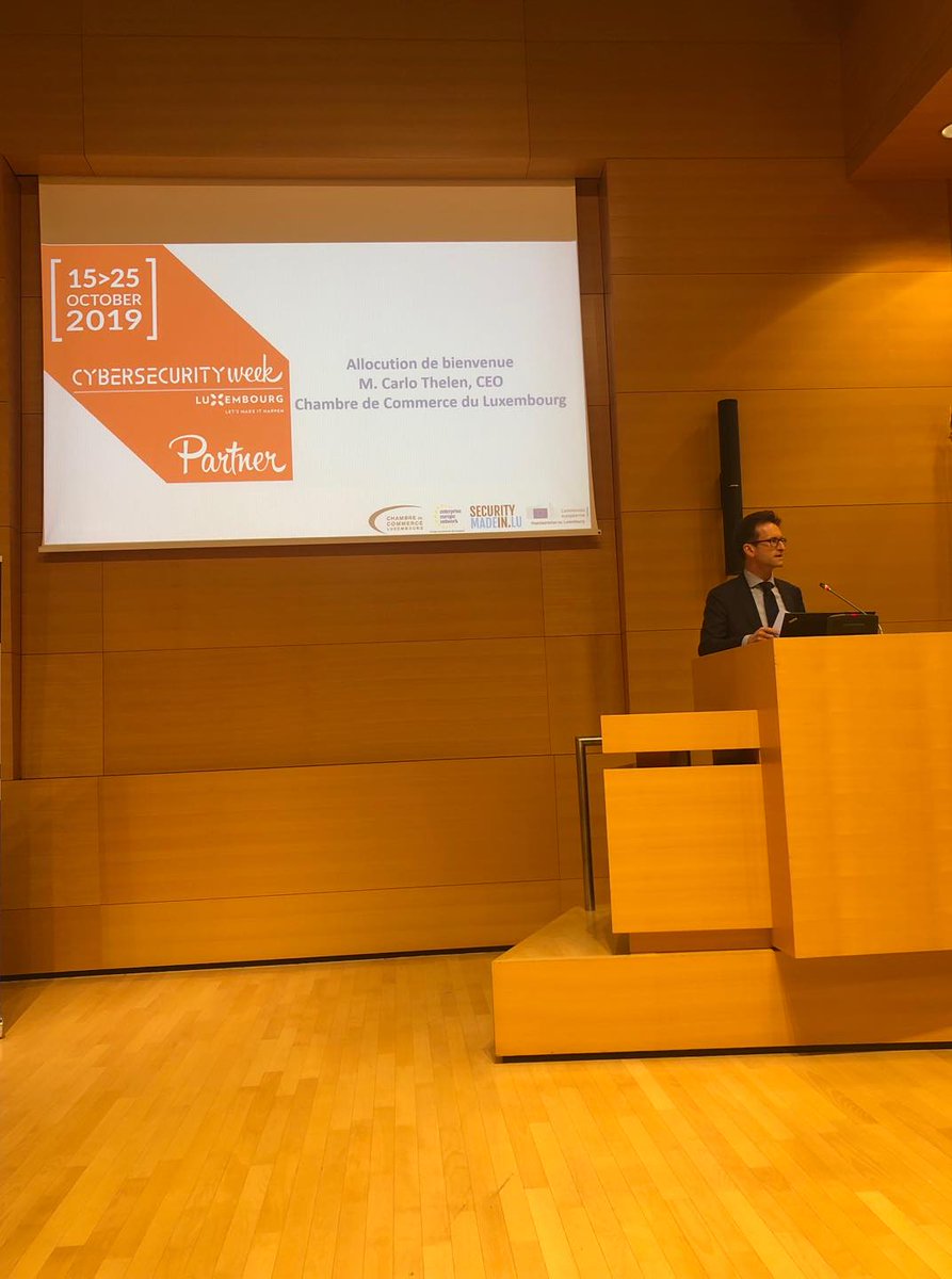 EEN_LU's tweet photo. How can you protect your #company against #cyber risks? That’s what we’re talking about today at the #Luxembourg Chamber of Commerce as part of #Cybersecurity4Success... Thank you in advance to all those attending! https://t.co/OkNdpuOmGC