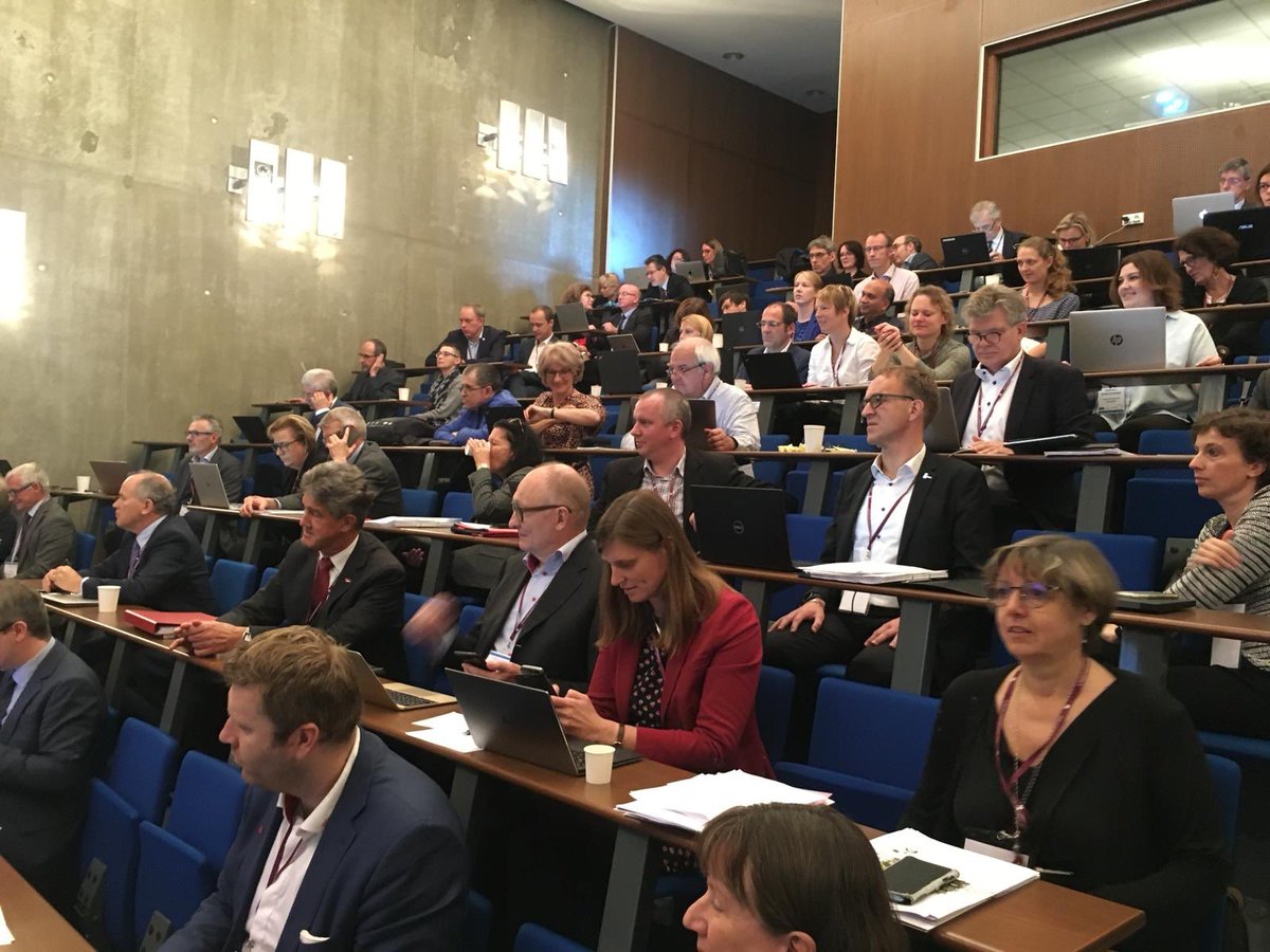 UnivParisSaclay's tweet photo. Congratulations to Rik van de Walle @ugent, just elected as the new @CESAER_SnT President during the General Assembly this morning at @InstitutOptique
#CESAER2019 https://t.co/1ctqVBzlFk