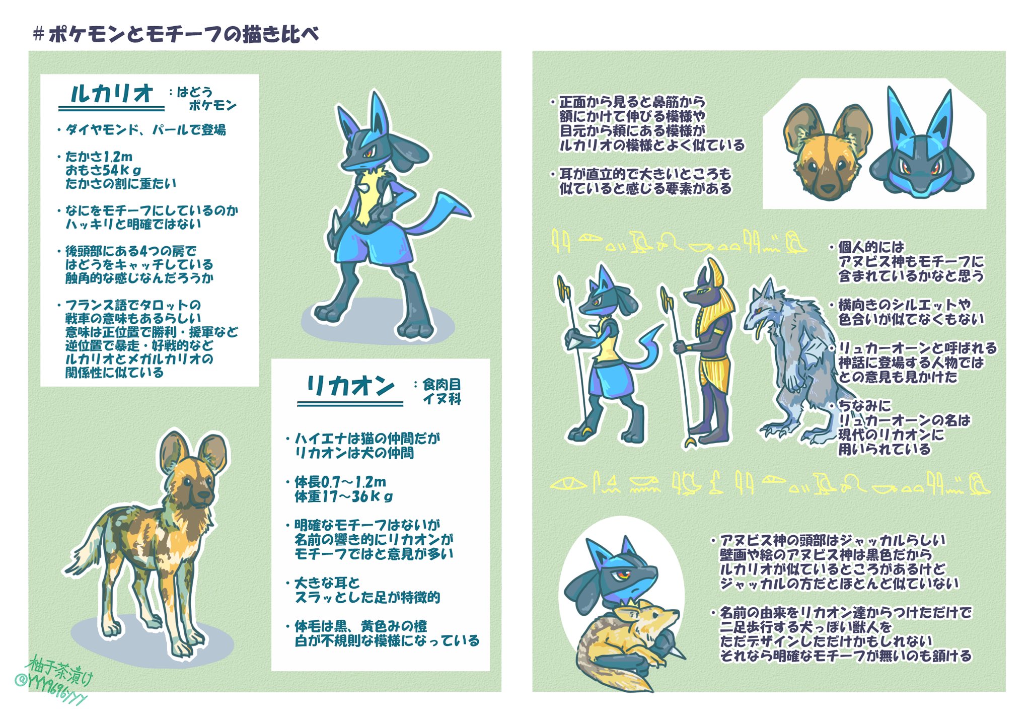 景市 クマモトの姿 Rt Yyy9696yyy ポケモンとモチーフの描き比べ モチーフとポケモンの違いってどんな感じかなと ふと思いついて描いてみました カモネギ マンタイン グラエナ ルカリオの4匹をピックアップ 個人の感想です 専門的知識は