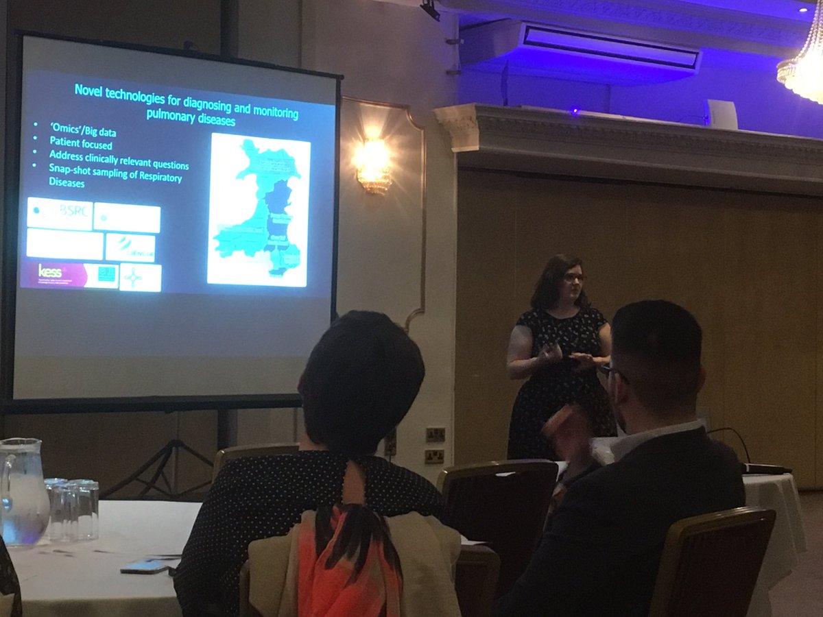 First speaker is Katie Love talking about Rapid diagnostics of Thoracic disease based on pleural effusions