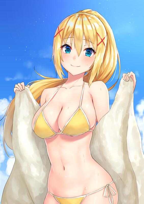 ダクネス(このすば) 「#巨乳を貼るとRTといいねがブワアアァって伸びる 」|pen助のイラスト