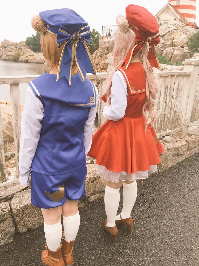 10/17にDハロダッフィー(友達)&シェリーメイでシーに行きましたー