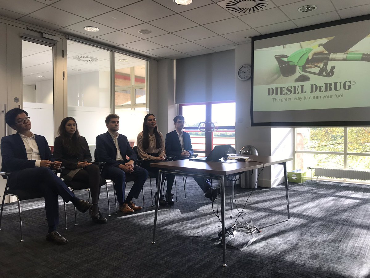 And we are off, after two days of hard work the presentation are underway. Good luck everyone 🍀 <a href="/UoNYES/">YES (Your Entrepreneurs Scheme)</a> <a href="/SyngentaUK/">Syngenta UK</a>  #YES19 #EmpoweringSustainability