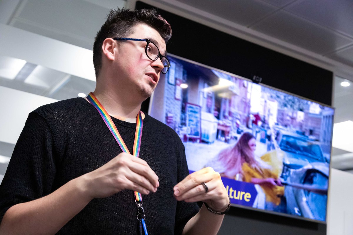 Scott_Logic's tweet photo. We were delighted to host @QCLdn last night for two great talks. Callum Akehurst-Ryan explained why socially designed systems and products have much greater potential for success when they consider the viewpoints of the whole of society, not just the prevailing monoculture. https://t.co/HQDrNQ0Bz3