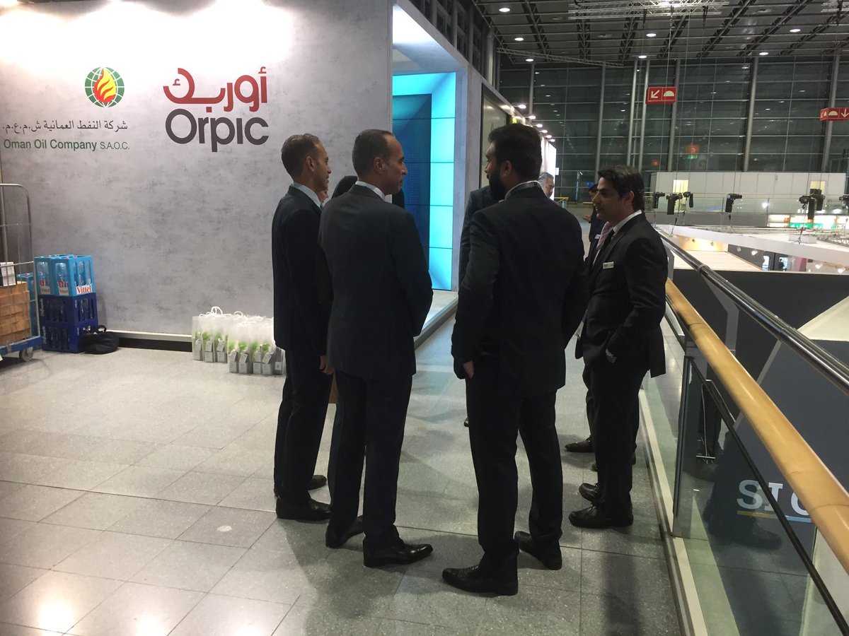 EMGmarcom's tweet photo. #k2019 The Oman Oil Company and Orpic Group press conference will begin soon in Hall 6 N04. Kristof will lead the way! @EMGmarcom #emgmarcom https://t.co/sJZNYnakv8