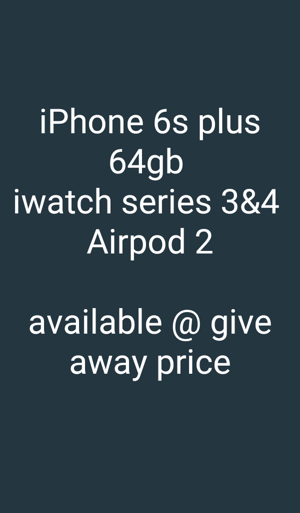 speak2jeph's tweet photo. We deliver Nation wide
(Abuja) payment on Delivery
We also Swap.
WhatsApp 07032124400
RT
#D_connect #AbujaTwitterCommunity #abujatwitterconnect #FridayFeeling #FridayThoughts #FridayMotivation @Abuja_Facts @imoleayomichael @comfortzone23 @potam1304 @AbujaGSC @medร https://t.co/AsoR3seNfW