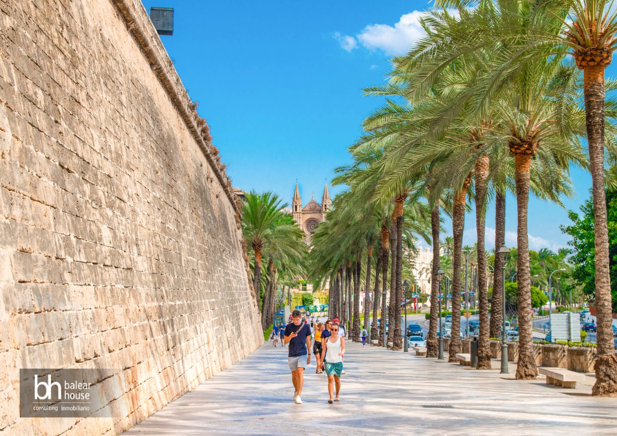 🇪🇸Días agradables para pasear por #Palma 
🇬🇧Pleasant days to strolling in #Palma

#BalearHouse #LuxuryHome #DreamHome #inmobiliaria #RealEstateMallorca #InmobilienMallorca #InmobiliariaMallorca #MallorcaHome #Arquitectura  #BalearicIslands #igersmallorca #Mallorca #Majorca