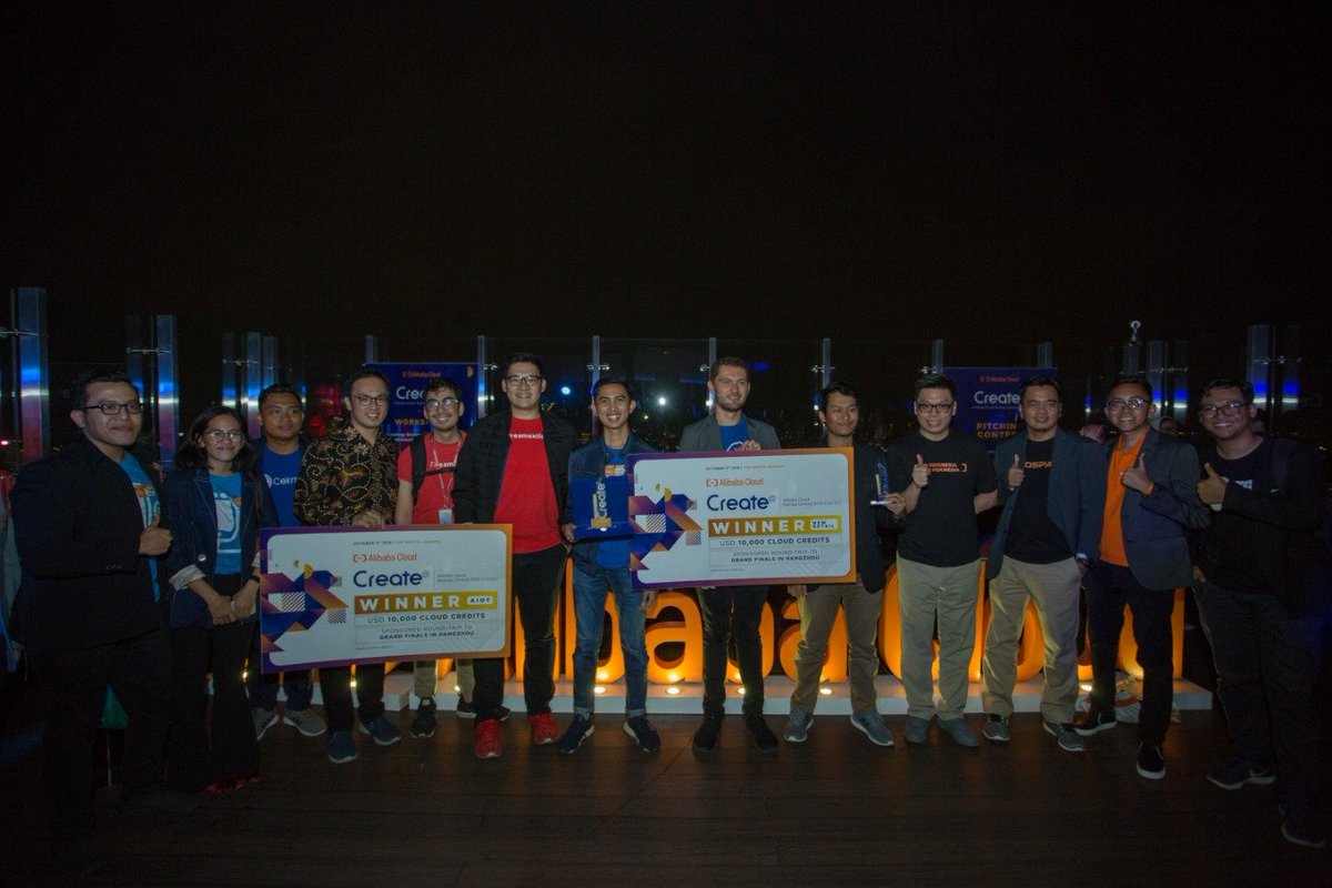 Datanest_io's tweet photo. Thank you @AlibabaCloud  and @AlphaMomentum for this great event! We are proud to have won the Create@ Alibaba Cloud Startup Contest in the "New Retail" category. https://t.co/D8dOVdMXpm