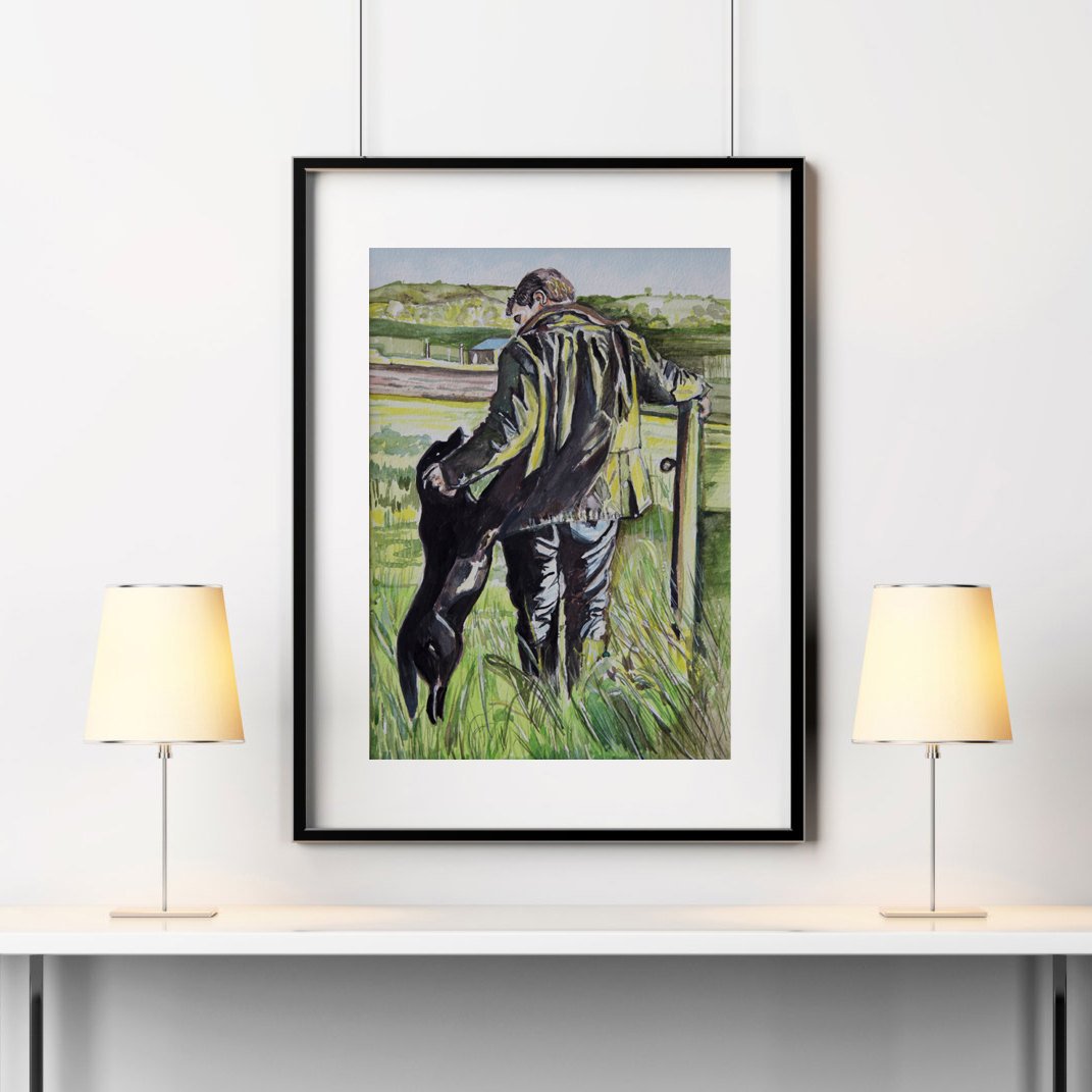 TruIrishCrafts's tweet photo. A Natural Kind of Love by The Daisy Studio
#artwork #farmer #dogart #companion #daisystudio #monaghanartist

https://t.co/918leUBJ3d https://t.co/DqLKwXWSTP