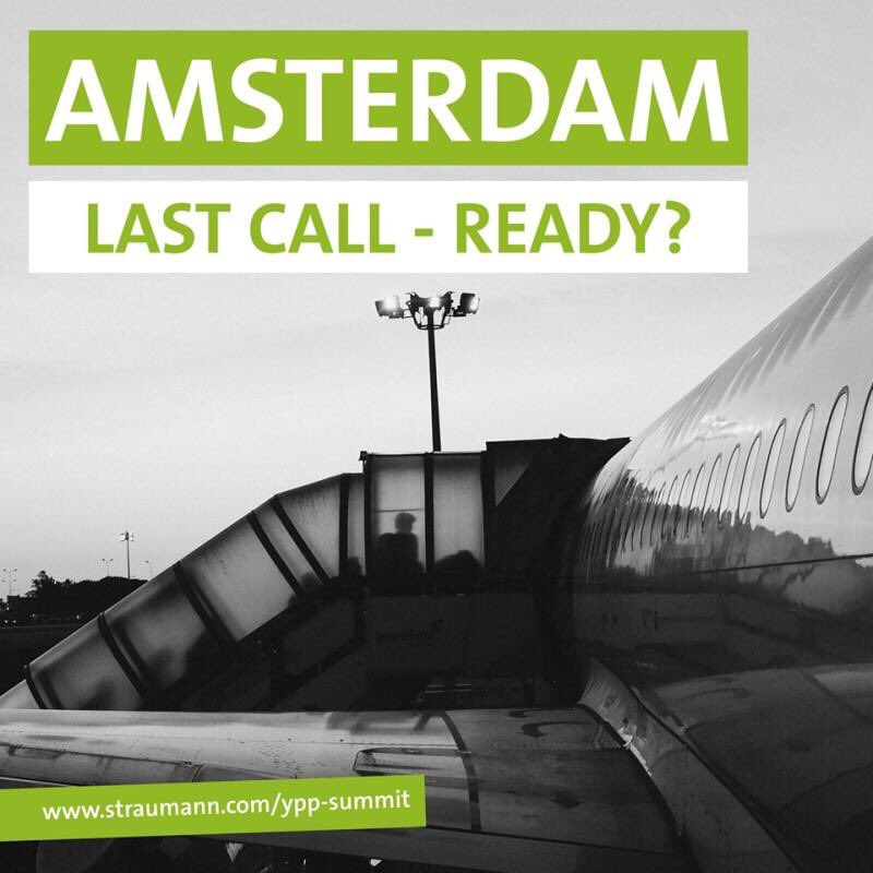 StraumannBE's tweet photo. Ready for a unique dental congress? We are happy to welcome you in Amsterdam at the 2nd European Young Professional Summit! An exciting Straumann Group program with which you will expand your knowledge. Registrations: https://t.co/iQWQLhwJlw. Looking forward to seeing you. https://t.co/BPgNtJzcdM