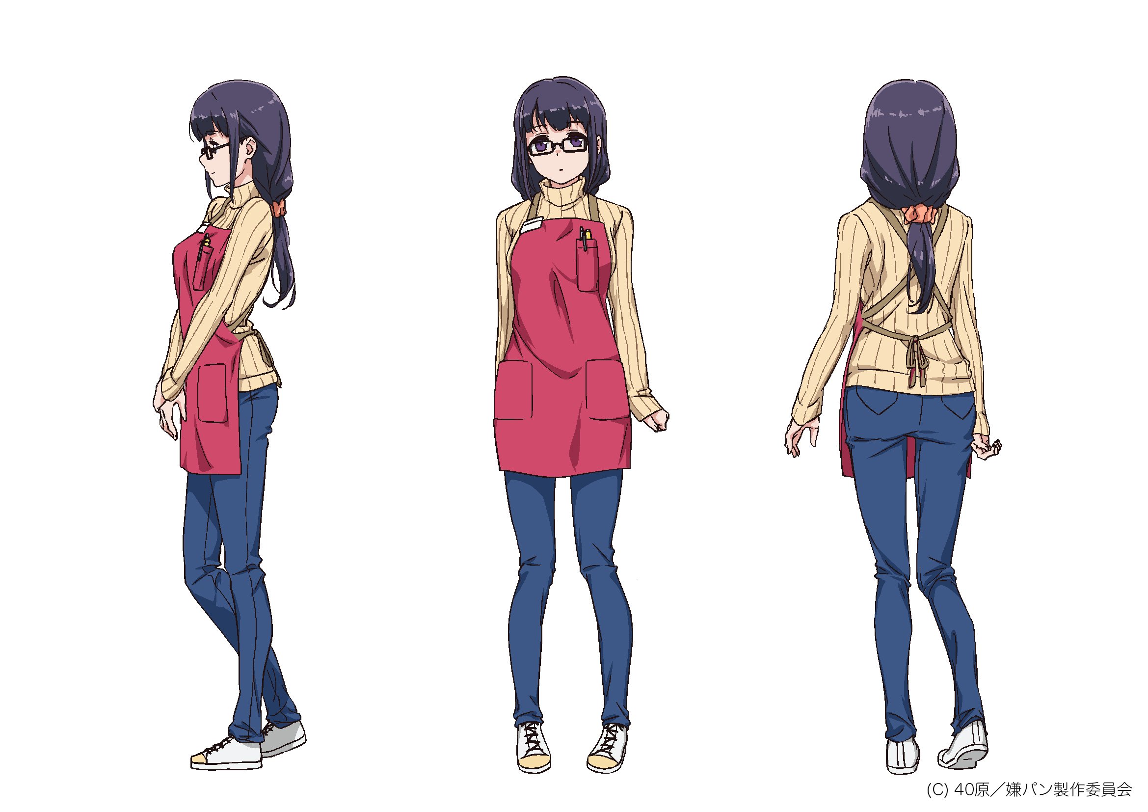 O Xrhsths アニメ 嫌な顔されながらおパンツ見せてもらいたい ２ Sto Twitter 嫌な顔されながらおパンツ見せてもらいたい ２ アニメ設定資料に 松浦詩織 本屋の店員さん を追加しました Twitterでは立ち絵資料を公開 めがね越しのおっとりとした表情が