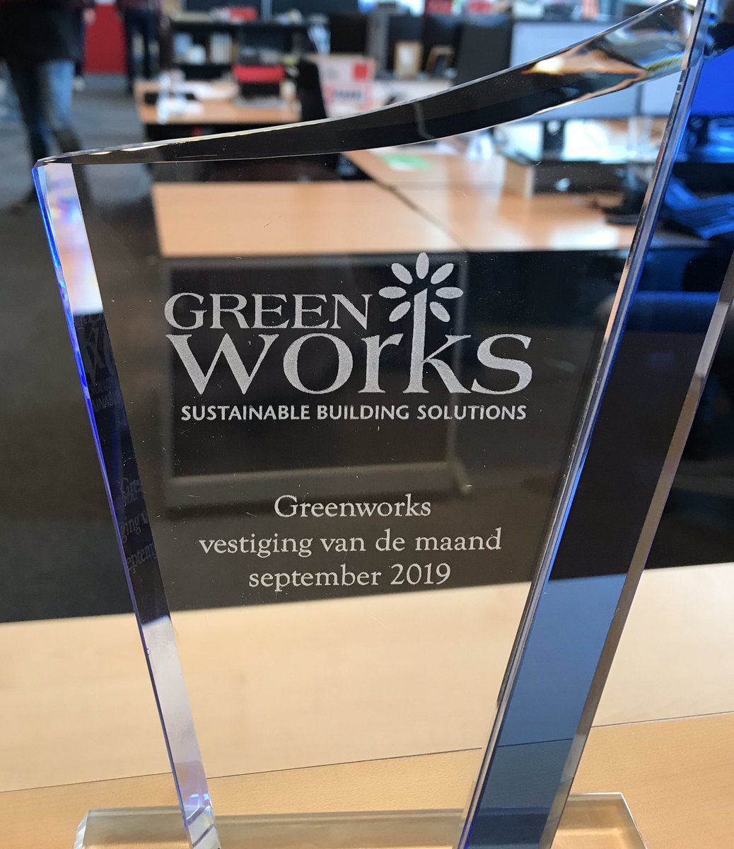 RKB_Greenworks's tweet photo. @RKB_Assen trotse winnaar #Greenworks maand Award. Dank voor het faciliteren van kennisoverdracht! https://t.co/wA0DDXWhIr