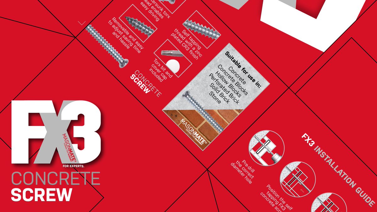 harclo57's tweet photo. Have you discovered the new concrete screw box design with your latest order?
🔴 #fxrange #concretescrews #keepingitsimple #makingitsecure #new #box https://t.co/rwGbkglev7