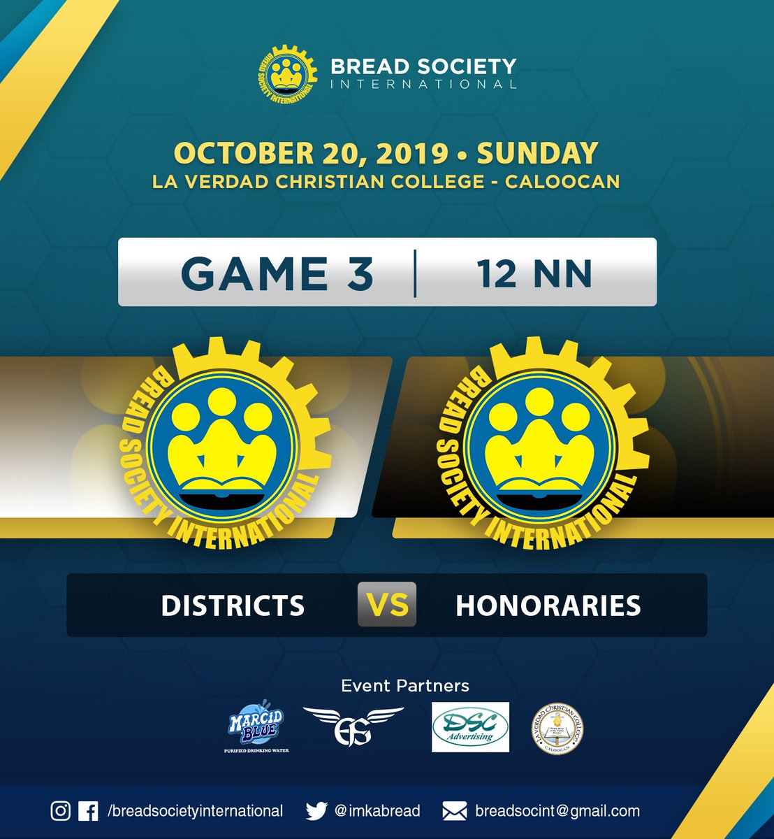 mcgibread's tweet image. BREADCUP 2019 UPDATE. Here's the team line-up for the semi-finals which will be on October 20, God willing.

Also, if anyone competes as an athlete, he will not be crowned as the winner unless he competes according to the rules.
2 Timothy 2:5 New English Translation (NET)