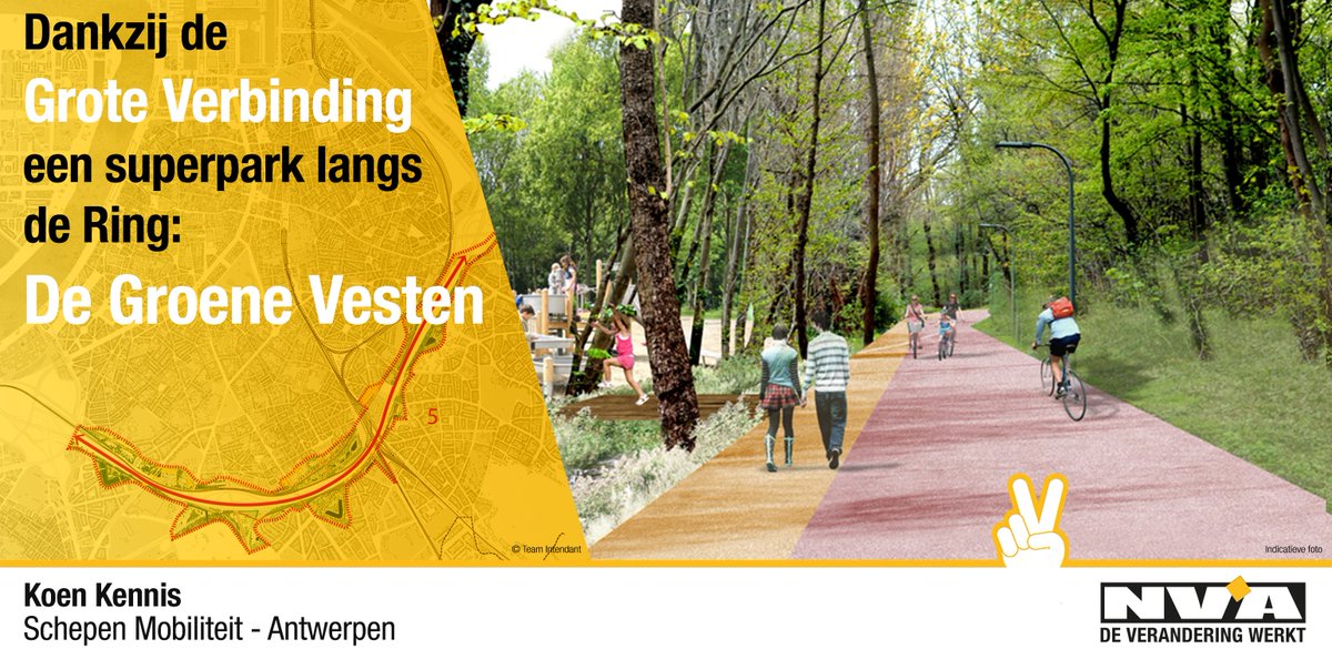 Koen_Kennis's tweet photo. Straks wandelt de Antwerpenaar door een echt superpark. #DeGroteVerbinding #OverdeRing #leefbaarheid #overkapping #groenindestad #Antwerpen  @A_Lokaal  @stadantwerpen @_thisisantwerp_ https://t.co/Pn3oIxC8kA