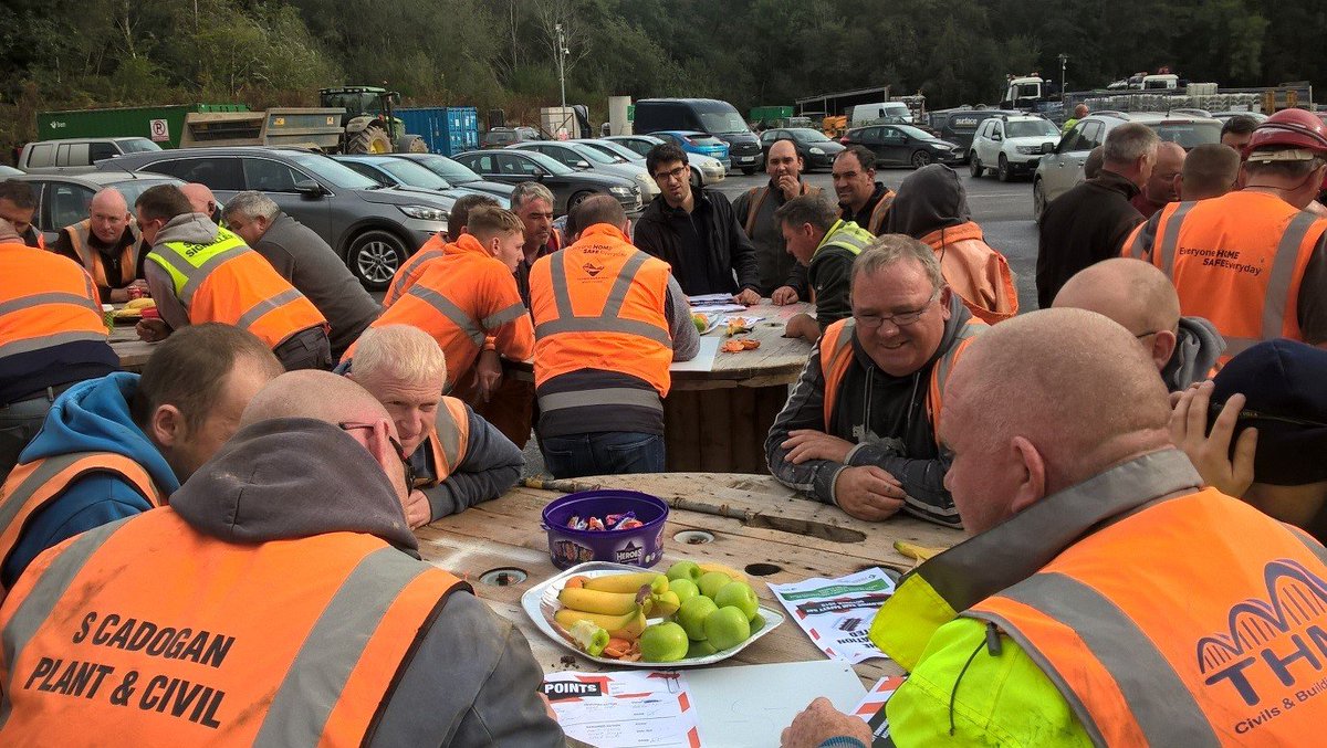 BAM Safety Day was a success  here on the <a href="/N25Bypass/">N25 New Ross Bypass</a>  @BAMIrl_ <a href="/BAMGroup_EU/">Royal BAM Group</a>