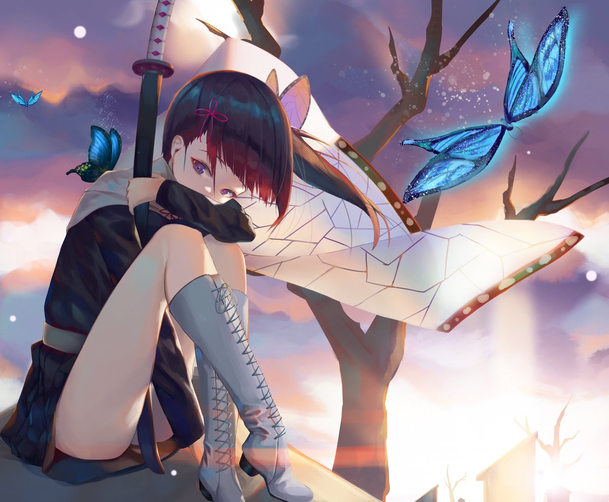 栗花落カナヲ 「花柱

#鬼滅の刃
#栗花落カナヲ 」|Nekobellのイラスト