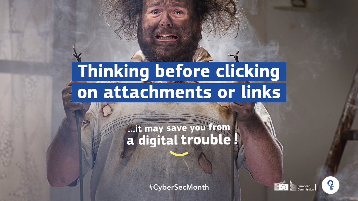 🤔 Simple steps for safe browsing? Stop, think and then connect! ⚡️

Be careful when clicking on links in an email. Malicious actors 🕵️‍♂️ often take advantage of spelling mistakes to direct you to a harmful domain.

#CyberSecMonth
