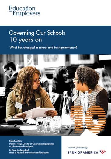 Today, we announce the release of our new report 'Governing Our Schools: 10 Years On'. The report highlights ‘seismic’ changes in governance that have been brought about by new developments in schools-structure, technology, and clarity within the role. 
bit.ly/2ISidg3