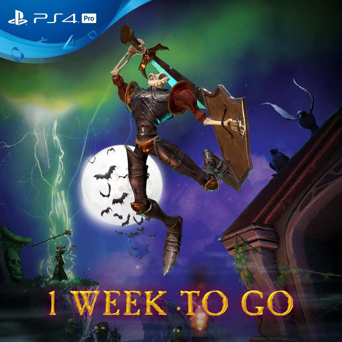 Sir Dan returns next week, all shining armour, swinging swords and... single eye 👁️

Preorder on PS Store and be be the first to play when the clock strikes midnight on 25th October: play.st/medievil 💀