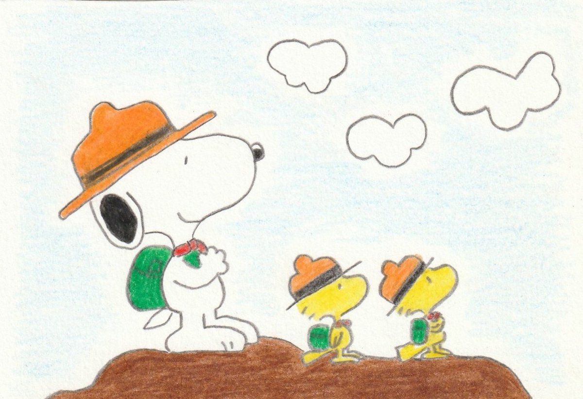 Sima A Twitter イラスト スヌーピー Illustration Snoopy