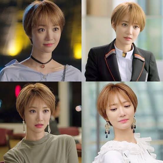 V そういえば ショートにしたい しよう ってなった時 毎回韓国人女性見て思ってる自分 笑 1回目 冬ソナのユジン チェ ジウが大人になった時のショートボブ見て 2回目 彼女はキレイだったのハリ コ ジュニのショート見て 顔の輪郭 大きさ