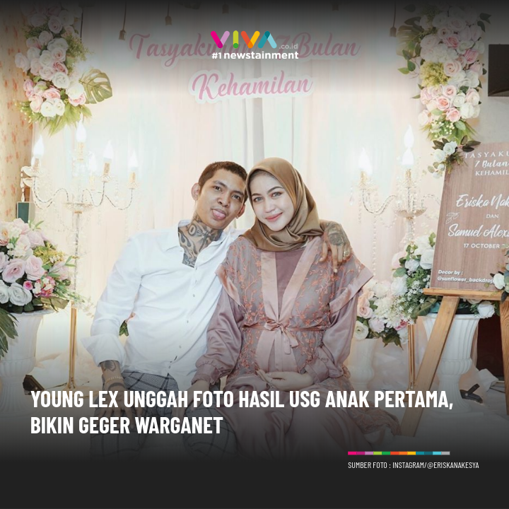 VIVAcoid's tweet image. Kabar mengejutkan datang dari rapper kenamaan dan YouTuber, Young Lex. Si "Raja Terkhir" mengunggah foto hasil USG dan prosesi tujuh bulanan calon buah hatinya dengan sang istri Eriska Nakesya.

Baca selengkapnya di viva.co.id/showbiz/gosip/… 

#1newstainment #Vivacoid #Younglex