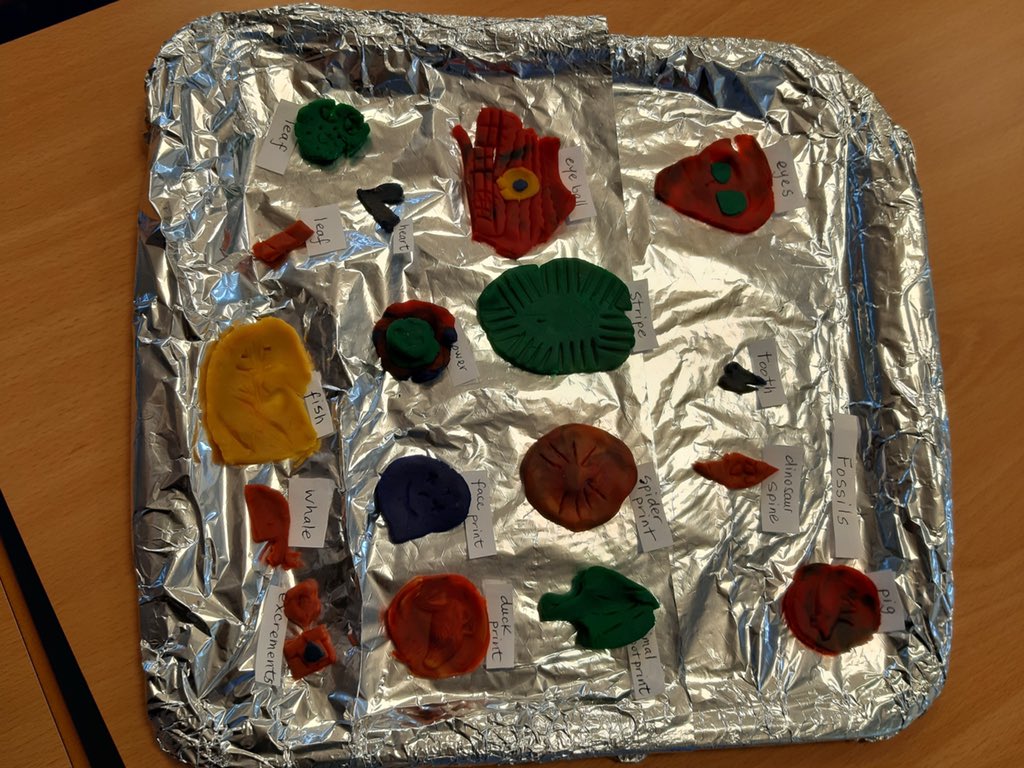 GrangeHarrow's tweet image. Year 3 made fantastic fossils after their inspiring science topic this term #fantasticfossils #superscience #futurescientists #Archaeology