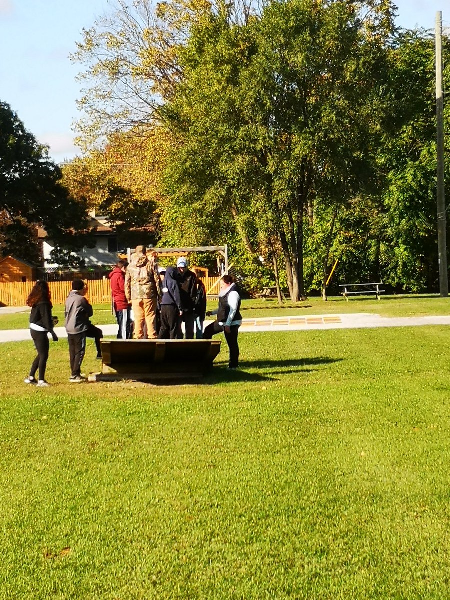 Sarnia YMCA Leadership Challenge Centre <a href="/DawnEuphemiaPS/">Dawn Euphemia P.S.</a> #teamwork