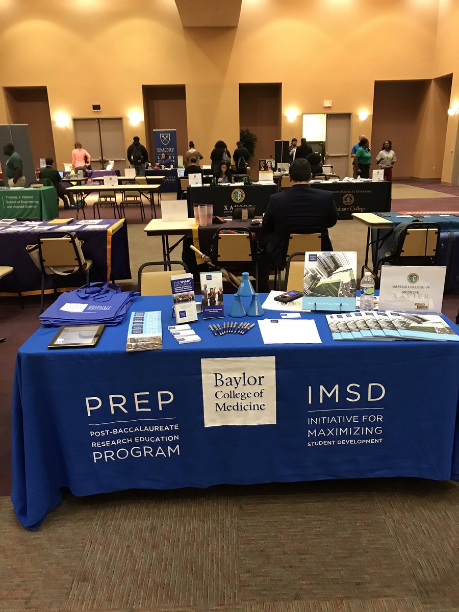 RECRUITING eager
  @XULA1925 students to @BCM_GradDiverse @BCM_SMART @bcmhouston @bcm_careerdev