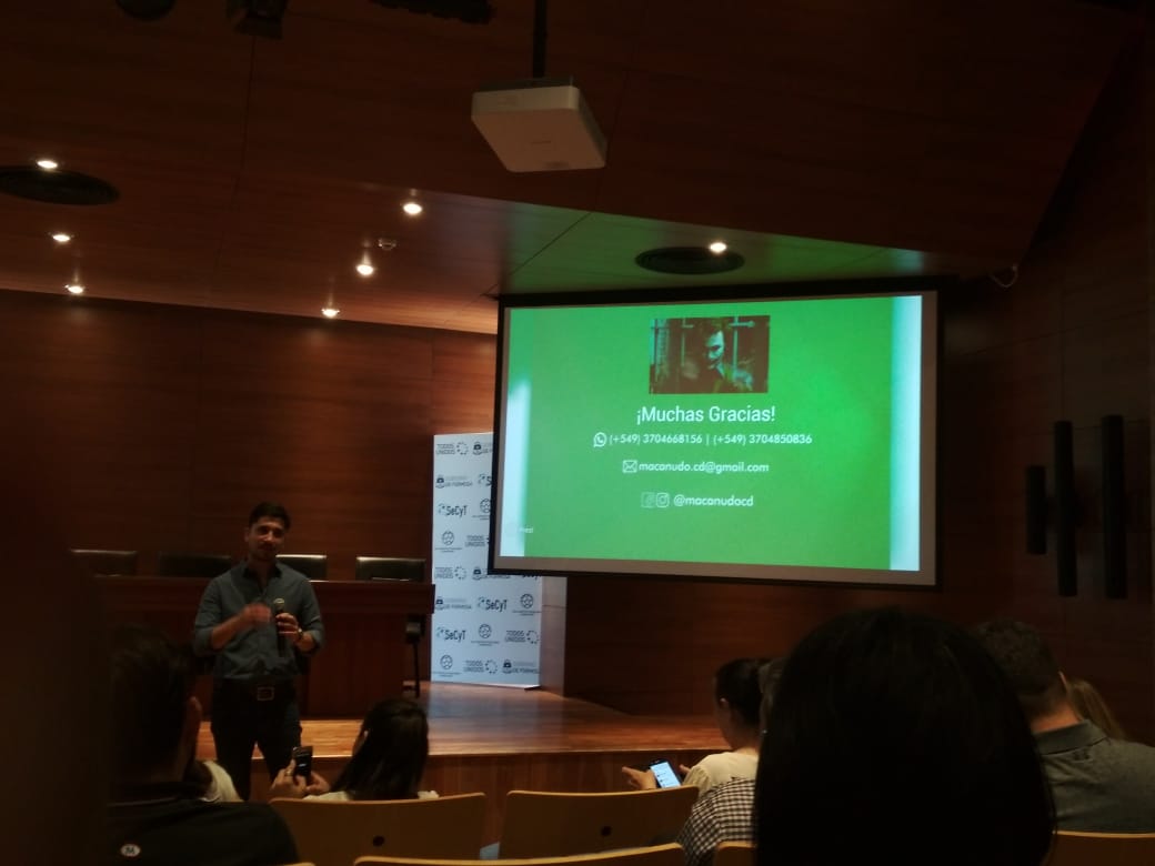 AdolfoBercheni's tweet photo. Asistinos a la Jornada de trabajo y capacitación en el Polo Científico y Tecnológico de #Formosa (#Argentina)
Dra. Mariela Rojas (DT #Bioalor #Biostyle)
#Eficiencia y #gestión como ejes de la Jornada
#cosmética #impacto #mejora https://t.co/n5VEu31vst