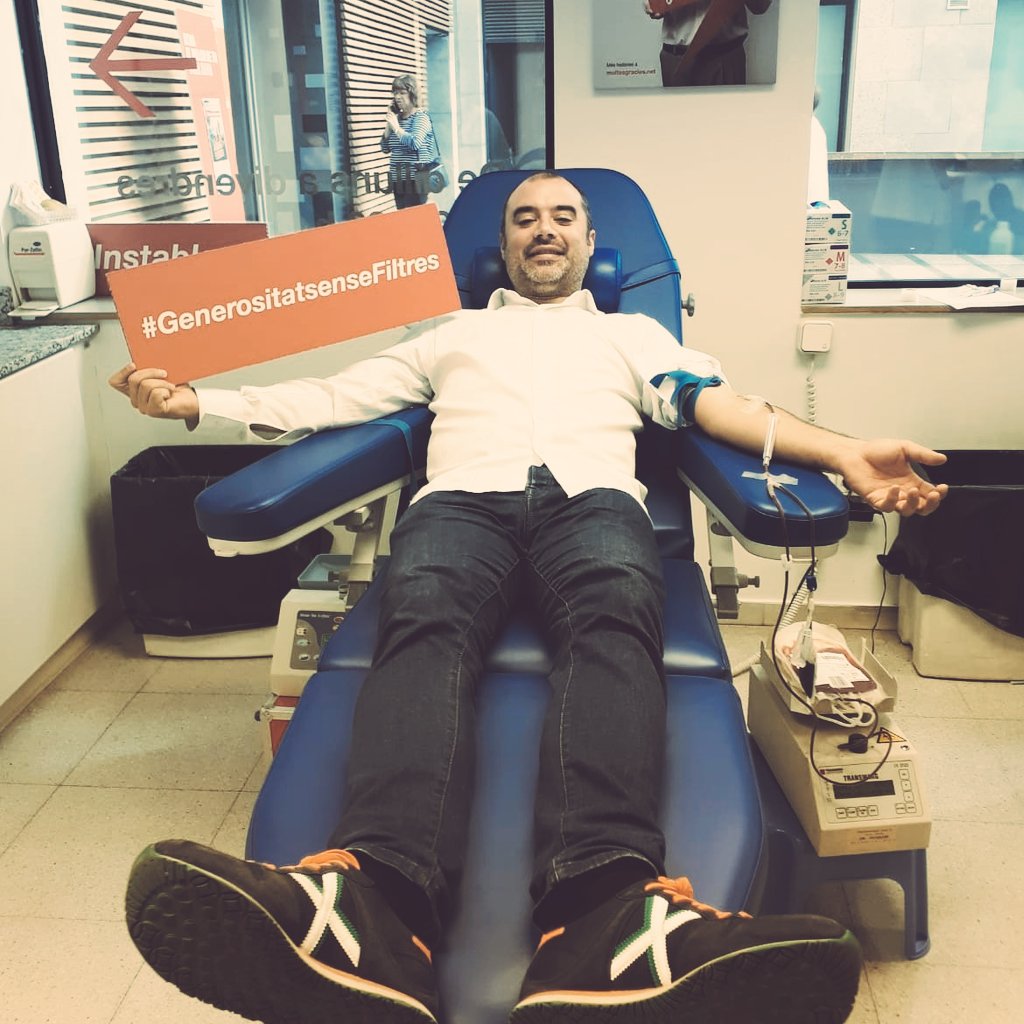 jordi_ballart's tweet photo. Apropeu-vos a la Marató de Donants de Sang del @donarsangterra. Hem d’aconseguir que les reserves arribin a nivells òptims, per a 10-12 dies. Ahir 80 persones ja van fer el gest de solidaritat més gran. Donar sang, és donar vida. #Sangfluencer #MSangTerrassa https://t.co/6GSBN8Rrs1