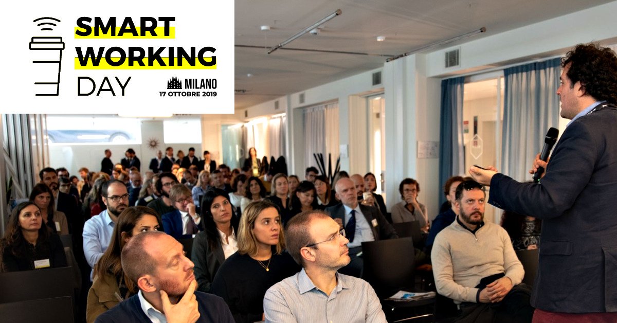 smartworkingday's tweet image. Sala piena, come la giornata di ieri: piena di soddisfazioni, incontri e momenti speciali.

Tanti speach in cui ci siamo confrontati sui vari aspetti dello Smart Working.

Ma non è finita qui, ci vediamo a ROMA IL 21 NOVEMBRE 2019.
loom.ly/gLXdIKY
Non mancare!

#SWD19