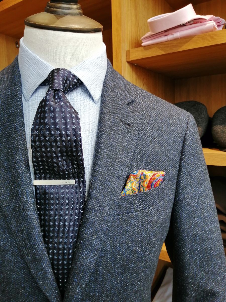 dapperfoxonline's tweet photo. Outfit of the Week From Dapper Fox - Denim Blue Tweed - https://t.co/HGYxM4AIWp https://t.co/4eOgCIEW0m