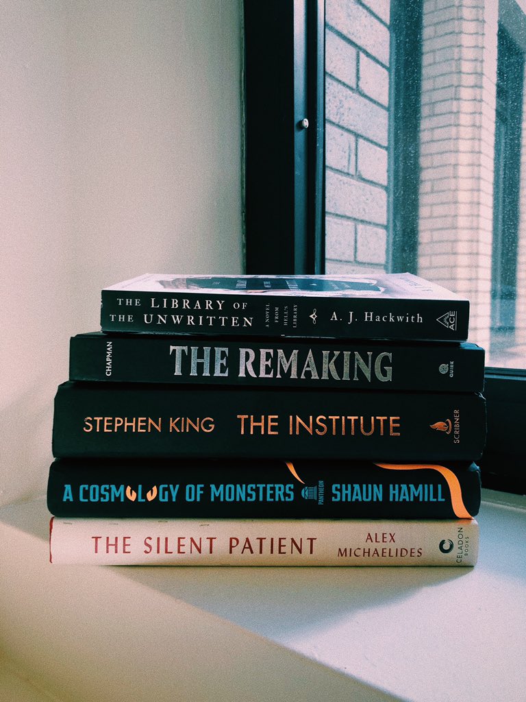 TorNightfire's tweet image. This weekend is going to be a #spooktacle thanks to this TBR pile. #spooktober #spookstack #tbr